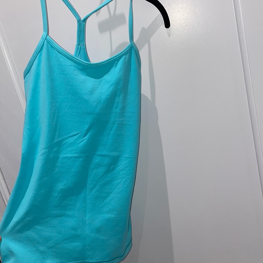 Lulu lemon blue tank top